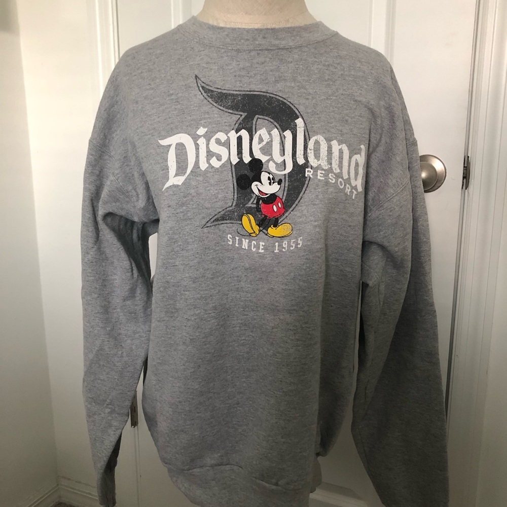 Disneyland Resort Gray Sweatshirt - Picture 1 of 5